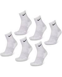Nike - Everyday Cushioned Crew 6 Pack Sokken - Lyst