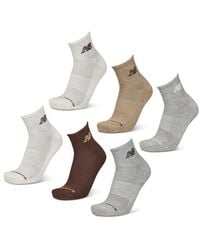 New Balance - Ankle 6 Pack Socks - Lyst
