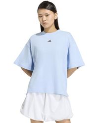 adidas - 3-Stripes Studio T-Shirt T-Shirts - Lyst