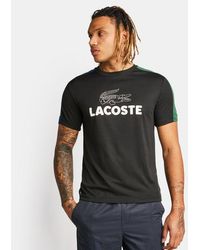 Lacoste - Big Croc Logo T-shirts - Lyst