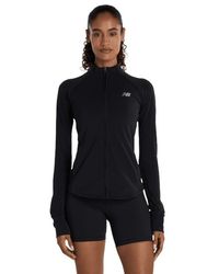 New Balance - Harmony Full Zip Hoodies - Lyst