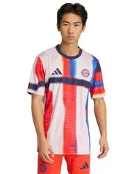 adidas - Fc Bayern Ss26 Pre-Match Jersey Jerseys/Replicas - Lyst