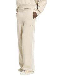 adidas - Kit 3-Stripes Wide Joggers Pants - Lyst