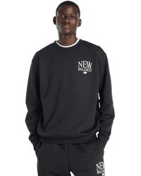 New Balance - Fleece Sweatshirts - Lyst