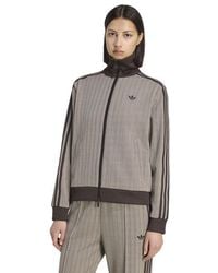 adidas - Og Tweed Tracktop Track Tops - Lyst