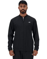 New Balance - Stretch Bomber Jacket Hombre Chaquetas - Lyst