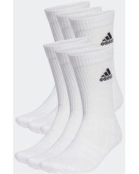 adidas - Cushioned Sportswear Crew Socks 6 Pairs - Lyst