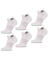 adidas - Cushioned Sportswear Ankle Socks 6 Pairs - Lyst