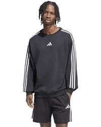 adidas - Essentials 3-Stripes Sweatshirt Sweatshirts - Lyst