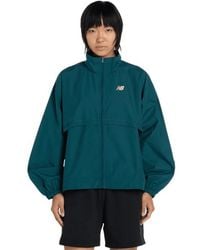 New Balance - Trackside Mujer Chaquetas - Lyst