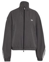 adidas - Checks Track Tops - Lyst