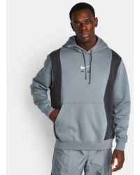 Nike - Felpa pullover in fleece con cappuccio air - Lyst