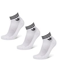 adidas - Ankle 3 Pack Calcetines - Lyst