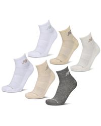 New Balance - Ankle 6 Pack Socks - Lyst
