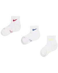 Nike - Elevated Ankle 3 Pack Sokken - Lyst