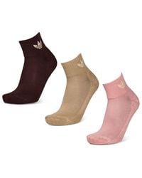 adidas - Ankle 3 Pack Socken - Lyst