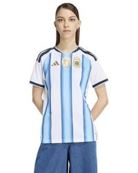 adidas - S Argentina Home Shirt World Cup 2026 Short White/blue 12 - Lyst