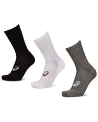 Asics - 3 Pack Crew Sock Calcetines - Lyst