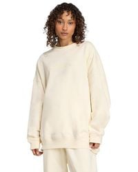 adidas - Essentials Oversized Sweatshirt Mujer Sudaderas - Lyst