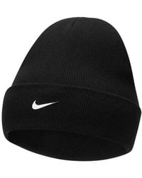 Nike - Swoosh Knitted Hats & Beanies - Lyst