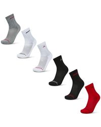 Nike - Kids Crew 6 Pack Calcetines - Lyst