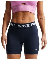 Nike - Pro 365 Mid-Rise Shorts Leggings - Lyst