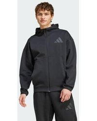 adidas - Z.N.E. Full-Zip Hooded Track Jassen - Lyst