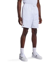 Lacoste - Diamond Weave Shorts - Lyst