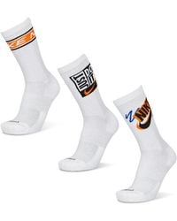Nike - Everyday Essential Crew 3 Pack Calcetines - Lyst