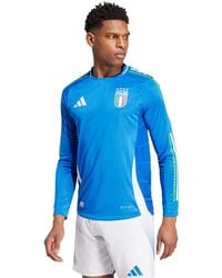 adidas - Italy 24 Long Sleeve Home Authentic - Lyst