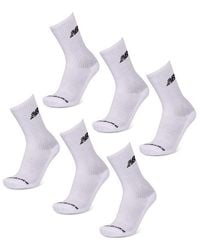New Balance - Crew 6 Pack Socks - Lyst