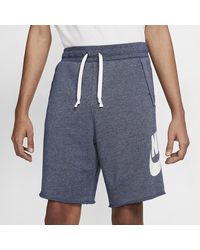 nike men's aw77 sportswear alumni shorts