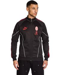 PUMA - Ac Milan Track Tops - Lyst