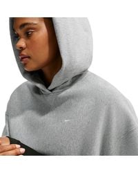 Nike - Studio Fleece Heavyweight Oversized Pullover Hoodie - Lyst