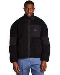 Street Cartel - Leonardo Borg Full Zip Sherpa Jackets - Lyst