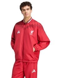 adidas - Liverpool Fc Stadium Track Top Track Tops - Lyst