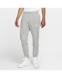 Nike Fleece Club Joggers in Ash Green 