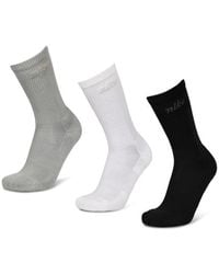 Nike - Elevated Crew 3 Pack Sokken - Lyst