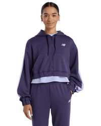New Balance - Interlock Full Zip Track Tops - Lyst