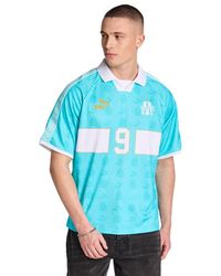 PUMA - Olympic Marseille King Retro Jerseys/Replicas - Lyst