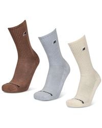 New Balance - Crew 3 Pack Socks - Lyst