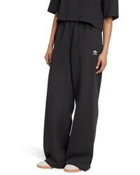 adidas - Essentials Wide Leg Pant Broeken - Lyst