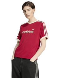 adidas - Linear Mesh T-Shirt T-Shirts - Lyst