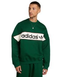 adidas - Linear Signature Sweatshirts - Lyst