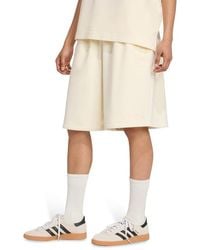 adidas - Essentials Linear Shorts Oversized Shorts - Lyst