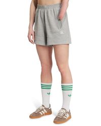 adidas - Terry Korte Broeken - Lyst