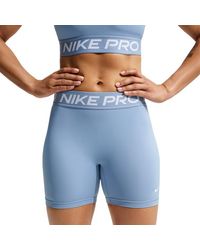 Nike - Pro 365 Mid-Rise Shorts Leggings - Lyst