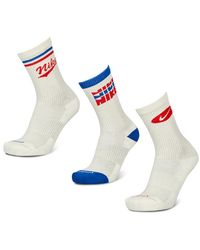 Nike - Everyday Cushioned Crew 3 Pack Calcetines - Lyst