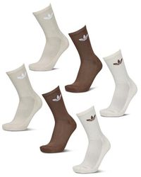 adidas - Crew 6 Pack Calcetines - Lyst