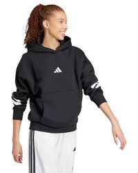 adidas - Future Icons 3-Stripes Hoodie Hoodies - Lyst